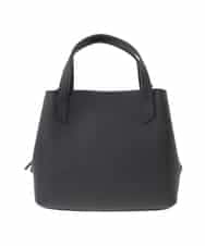 BPKGD06270 MK MICHEL KLEIN BAG(MK ミッシェルクラン バッグ) [2WAY]コンパートメント牛革デザインバッグ ブラック