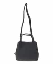 BPKGD06270 MK MICHEL KLEIN BAG(MK ミッシェルクラン バッグ) [2WAY]コンパートメント牛革デザインバッグ ブラック