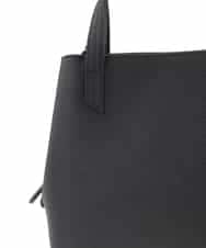 BPKGD06270 MK MICHEL KLEIN BAG(MK ミッシェルクラン バッグ) [2WAY]コンパートメント牛革デザインバッグ ブラック