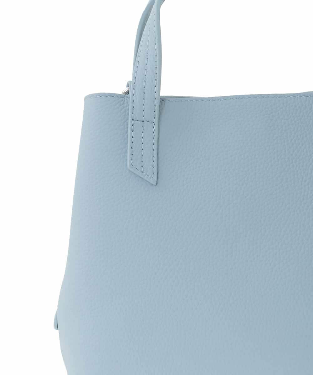 BPKGD06270 MK MICHEL KLEIN BAG(MK ミッシェルクラン バッグ) [2WAY]コンパートメント牛革デザインバッグ ブラック