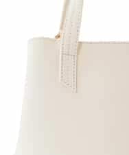 BPKGD06270 MK MICHEL KLEIN BAG(MK ミッシェルクラン バッグ) [2WAY]コンパートメント牛革デザインバッグ ブラック