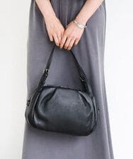 BPKGD09290 MK MICHEL KLEIN BAG(MK ミッシェルクラン バッグ) [2WAY]ベルトハンドルタックデザイントート ブラック