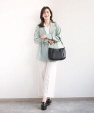 BPKGD25270 MK MICHEL KLEIN BAG(MK ミッシェルクラン バッグ) [2WAY]切り替えポケット牛革ショルダーバッグ ブラック