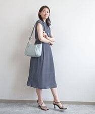 BPKGD25270 MK MICHEL KLEIN BAG(MK ミッシェルクラン バッグ) [2WAY]切り替えポケット牛革ショルダーバッグ ブラック