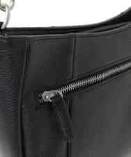 BPKGD25270 MK MICHEL KLEIN BAG(MK ミッシェルクラン バッグ) [2WAY]切り替えポケット牛革ショルダーバッグ ブラック