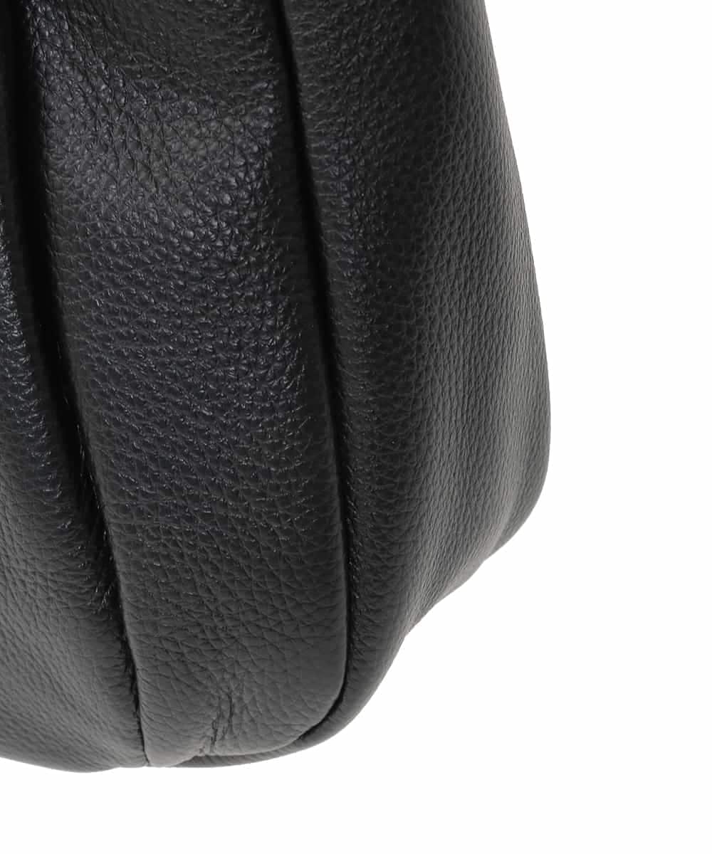 BPKGD25270 MK MICHEL KLEIN BAG(MK ミッシェルクラン バッグ) [2WAY]切り替えポケット牛革ショルダーバッグ ブラック