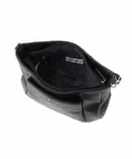 BPKGD25270 MK MICHEL KLEIN BAG(MK ミッシェルクラン バッグ) [2WAY]切り替えポケット牛革ショルダーバッグ ブラック