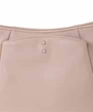 BPKGD25270 MK MICHEL KLEIN BAG(MK ミッシェルクラン バッグ) [2WAY]切り替えポケット牛革ショルダーバッグ ブラック