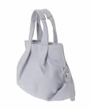 BPKGD26280 MK MICHEL KLEIN BAG(MK ミッシェルクラン バッグ) [2WAY]サイドポイント牛革デザインハンドバッグ パープル