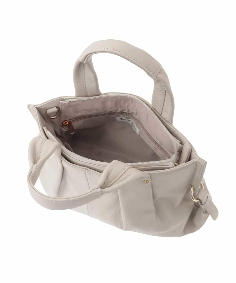 BPKGD26280 MK MICHEL KLEIN BAG(MK ミッシェルクラン バッグ) [2WAY]サイドポイント牛革デザインハンドバッグ パープル