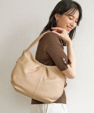 BPKGD28280 MK MICHEL KLEIN BAG(MK ミッシェルクラン バッグ) [2WAY]タックデザイン牛革ショルダーバッグ ベージュ