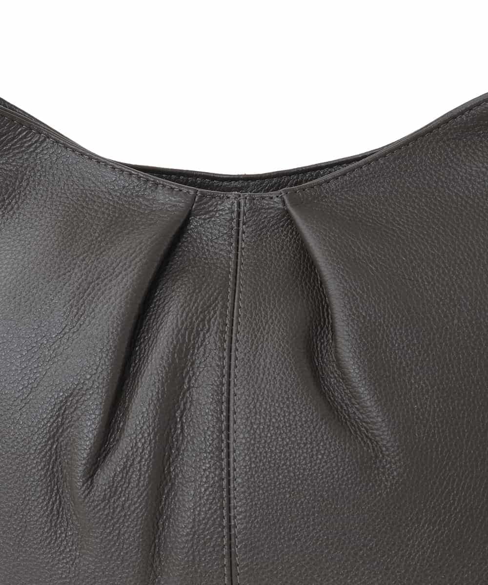 BPKGD28280 MK MICHEL KLEIN BAG(MK ミッシェルクラン バッグ) [2WAY]タックデザイン牛革ショルダーバッグ グリーン