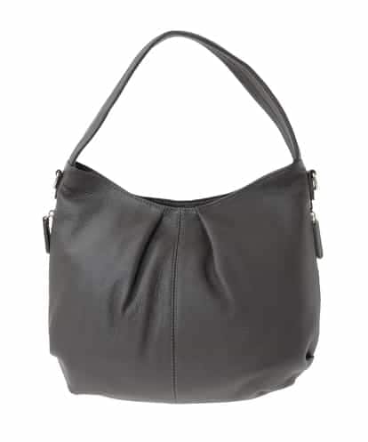 BPKGD28280 MK MICHEL KLEIN BAG [2WAY]タックデザイン牛革ショルダーバッグ