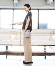 BPKGD30165 MK MICHEL KLEIN BAG(MK ミッシェルクラン バッグ) [軽量]牛革ショルダーウォレットバッグ シルバー