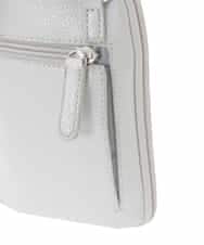 BPKGD30165 MK MICHEL KLEIN BAG(MK ミッシェルクラン バッグ) [軽量]牛革ショルダーウォレットバッグ シルバー