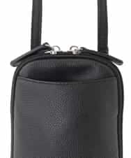 BPKGD30165 MK MICHEL KLEIN BAG(MK ミッシェルクラン バッグ) [軽量]牛革ショルダーウォレットバッグ シルバー