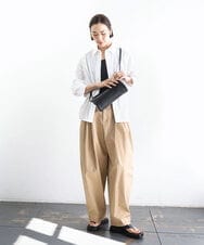 BPKGD30200 MK MICHEL KLEIN BAG(MK ミッシェルクラン バッグ) [300g以下の軽量]カウレザーシリンダーバッグ アイボリー