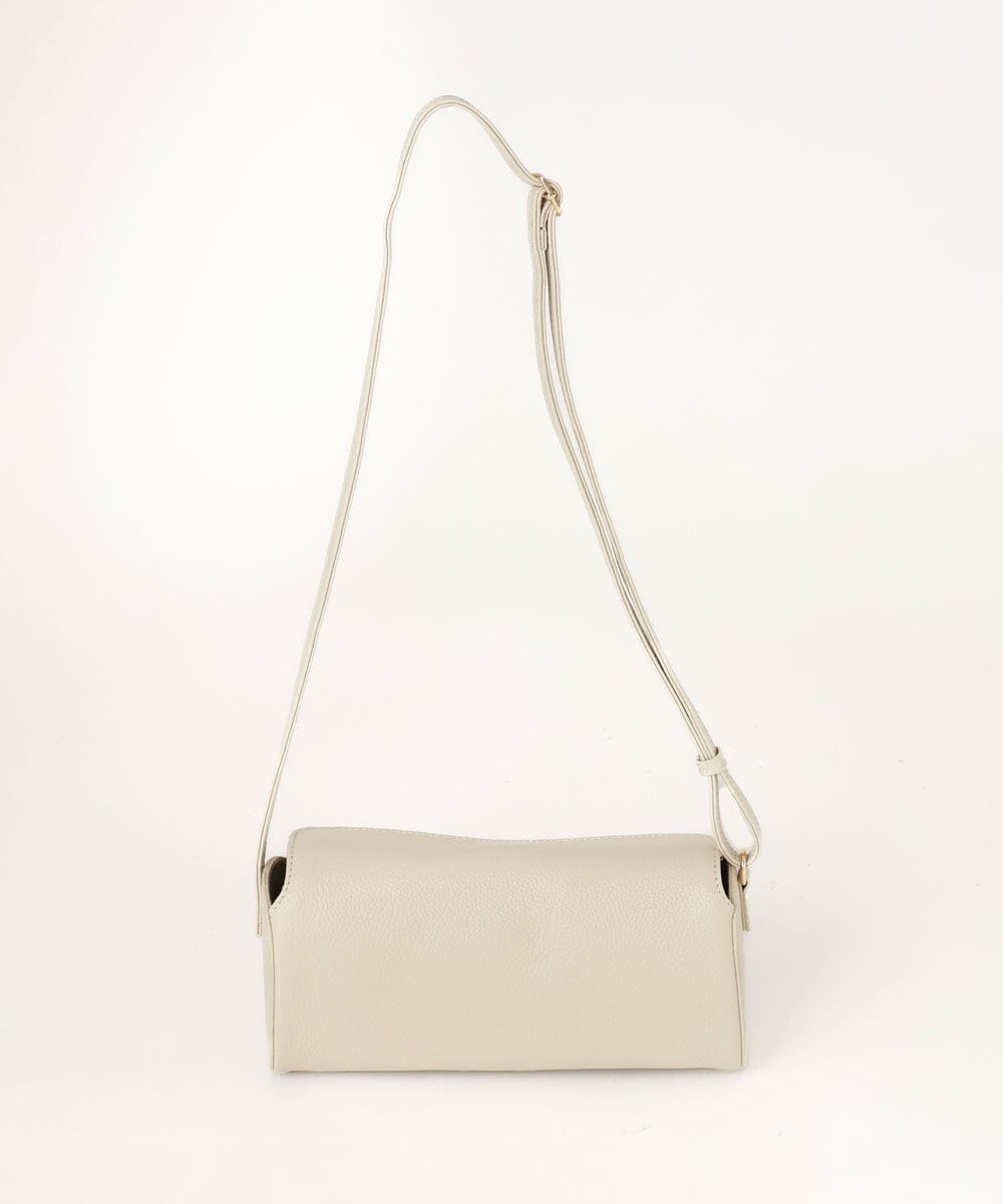 BPKGD30200 MK MICHEL KLEIN BAG(MK ミッシェルクラン バッグ) [300g以下の軽量]カウレザーシリンダーバッグ アイボリー