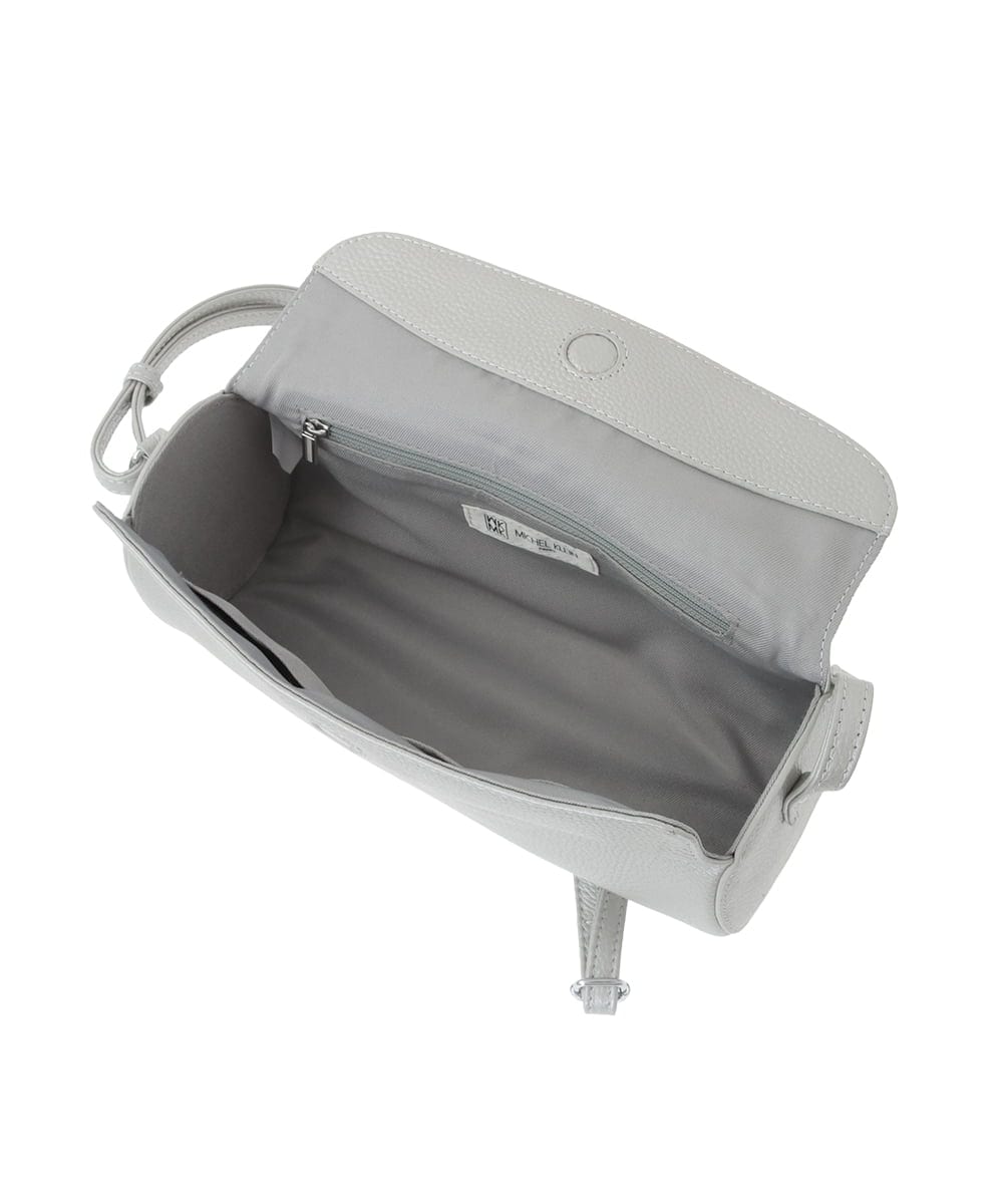 BPKGD30200 MK MICHEL KLEIN BAG(MK ミッシェルクラン バッグ) [300g以下の軽量]カウレザーシリンダーバッグ アイボリー