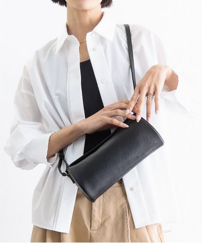 BPKGD30200 MK MICHEL KLEIN BAG [300g以下の軽量]カウレザーシリンダーバッグ