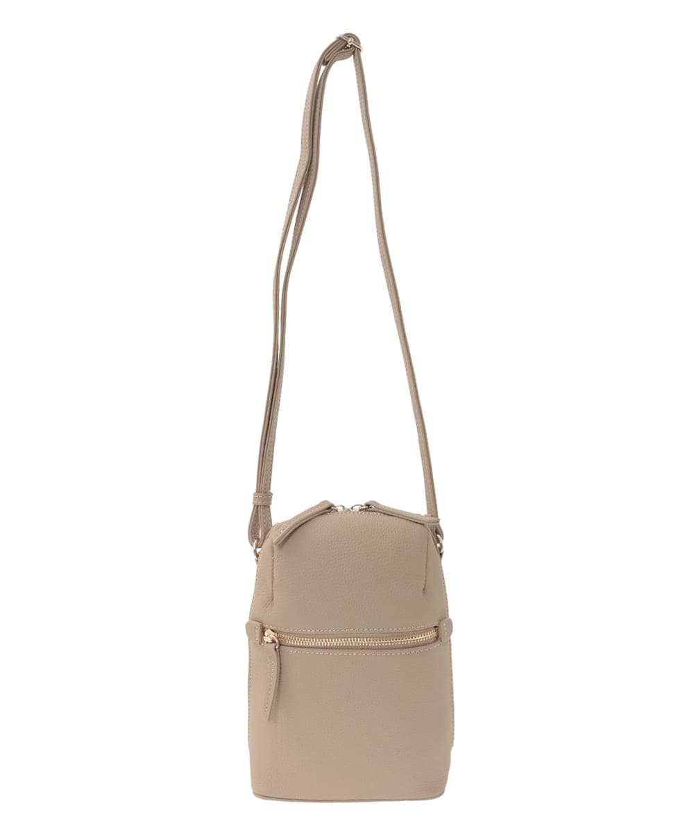 BPKGD80190 MK MICHEL KLEIN BAG(MK ミッシェルクラン バッグ) [300g以下の軽量]牛革ラウンドジップショルダーバッグ ライトブルー