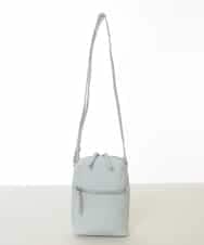 BPKGD80190 MK MICHEL KLEIN BAG(MK ミッシェルクラン バッグ) [300g以下の軽量]牛革ラウンドジップショルダーバッグ ライトブルー