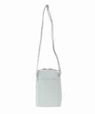 BPKGD80190 MK MICHEL KLEIN BAG(MK ミッシェルクラン バッグ) [300g以下の軽量]牛革ラウンドジップショルダーバッグ ライトブルー