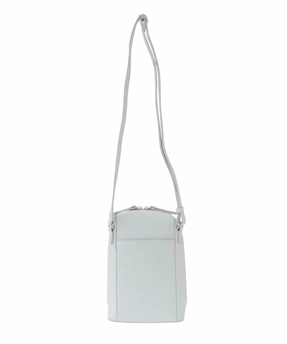 BPKGD80190 MK MICHEL KLEIN BAG(MK ミッシェルクラン バッグ) [300g以下の軽量]牛革ラウンドジップショルダーバッグ ライトブルー