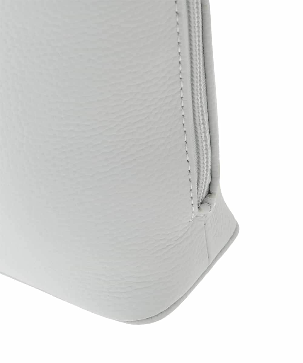 BPKGD80190 MK MICHEL KLEIN BAG(MK ミッシェルクラン バッグ) [300g以下の軽量]牛革ラウンドジップショルダーバッグ ライトブルー