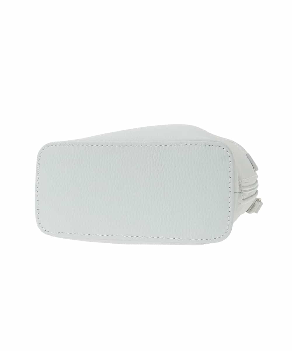 BPKGD80190 MK MICHEL KLEIN BAG(MK ミッシェルクラン バッグ) [300g以下の軽量]牛革ラウンドジップショルダーバッグ ライトブルー