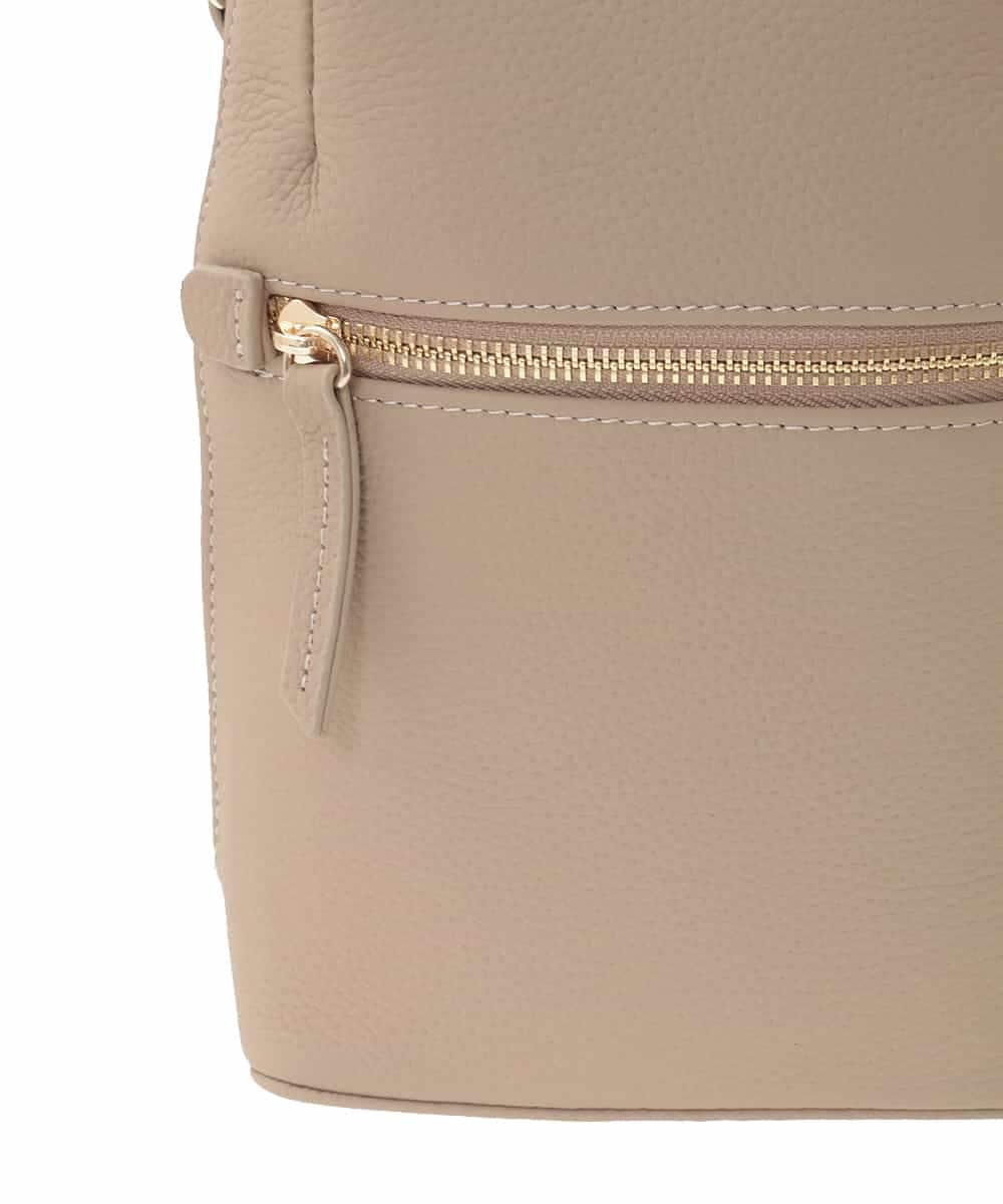 BPKGD80190 MK MICHEL KLEIN BAG(MK ミッシェルクラン バッグ) [300g以下の軽量]牛革ラウンドジップショルダーバッグ ライトブルー