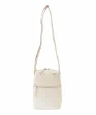 BPKGD80190 MK MICHEL KLEIN BAG(MK ミッシェルクラン バッグ) [300g以下の軽量]牛革ラウンドジップショルダーバッグ アイボリー