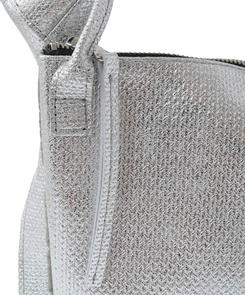 BPKGP41230 MK MICHEL KLEIN BAG(MK ミッシェルクラン バッグ) カウレザー切り替えショルダーバッグ ブラック
