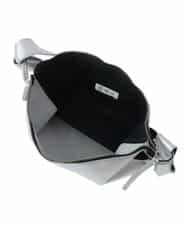 BPKGP41230 MK MICHEL KLEIN BAG(MK ミッシェルクラン バッグ) カウレザー切り替えショルダーバッグ ブラック