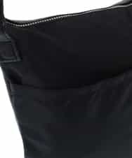 BPKGP41230 MK MICHEL KLEIN BAG(MK ミッシェルクラン バッグ) カウレザー切り替えショルダーバッグ ブラック