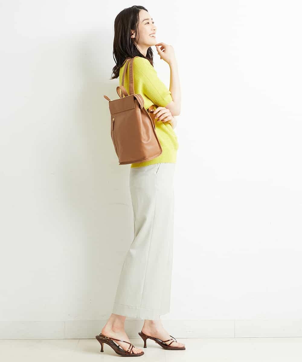 BPKGP43280 MK MICHEL KLEIN BAG(MK ミッシェルクラン バッグ) カウレザーバックパック ベージュ