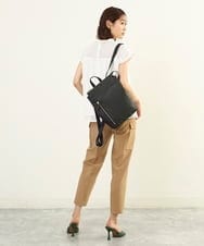 BPKGP43280 MK MICHEL KLEIN BAG(MK ミッシェルクラン バッグ) カウレザーバックパック ブラック