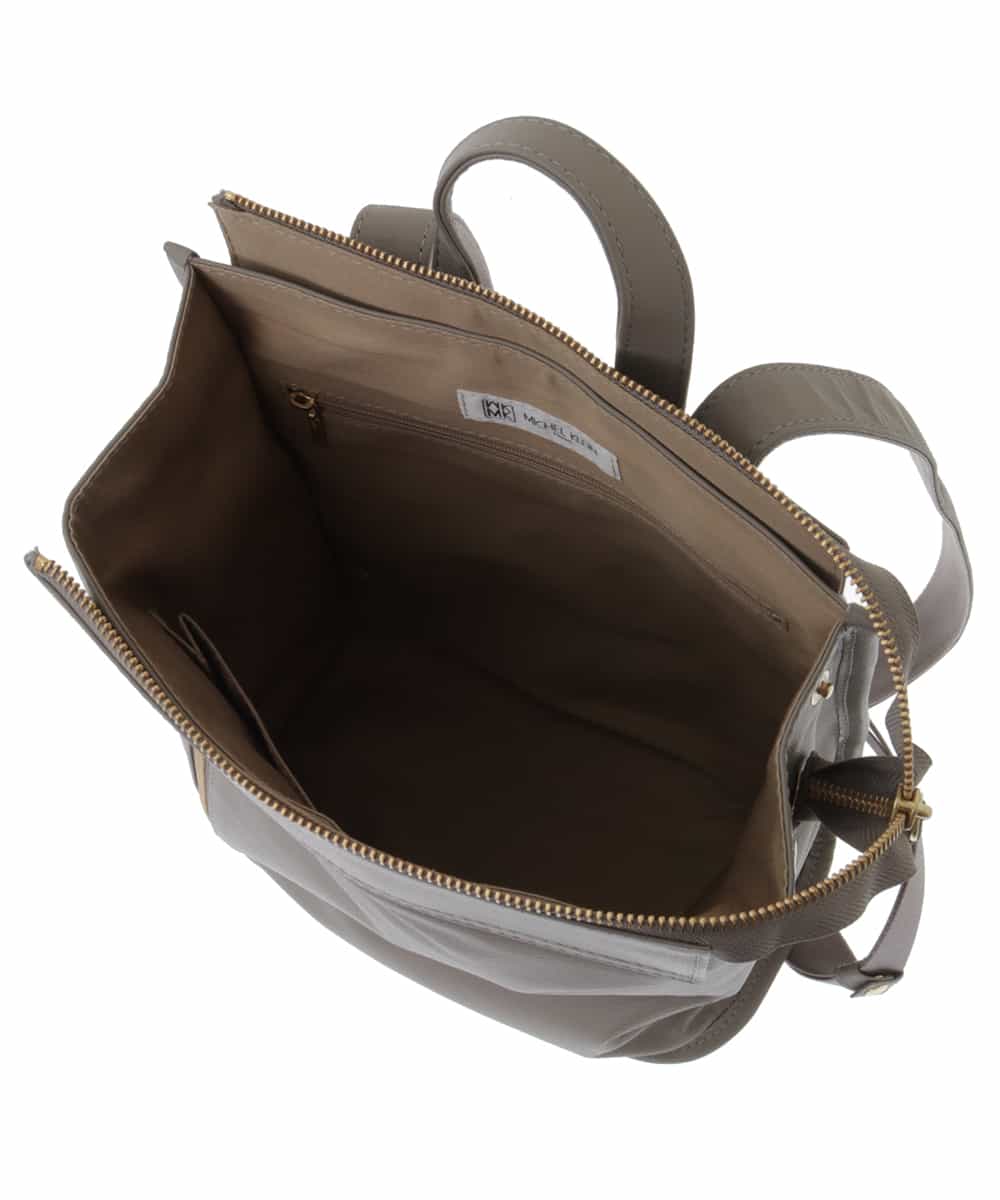 BPKGP43280 MK MICHEL KLEIN BAG(MK ミッシェルクラン バッグ) カウレザーバックパック ベージュ