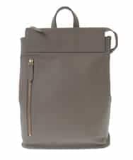 BPKGP43280 MK MICHEL KLEIN BAG(MK ミッシェルクラン バッグ) カウレザーバックパック グレージュ