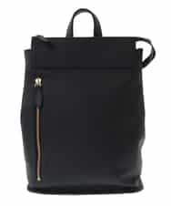 BPKGP43280 MK MICHEL KLEIN BAG(MK ミッシェルクラン バッグ) カウレザーバックパック ブラック