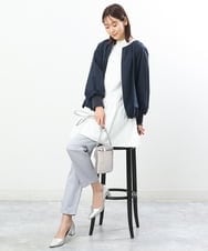BPKGS30160 MK MICHEL KLEIN BAG(MK ミッシェルクラン バッグ) [軽量]牛革ウォレットショルダーバッグ シルバー