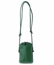 BPKGS30160 MK MICHEL KLEIN BAG(MK ミッシェルクラン バッグ) [軽量]牛革ウォレットショルダーバッグ グリーン