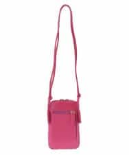 BPKGV30160 MK MICHEL KLEIN BAG(MK ミッシェルクラン バッグ) [軽量]牛革ウォレットショルダーバッグ ピンク