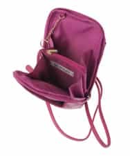 BPKGV30160 MK MICHEL KLEIN BAG(MK ミッシェルクラン バッグ) [軽量]牛革ウォレットショルダーバッグ ピンク