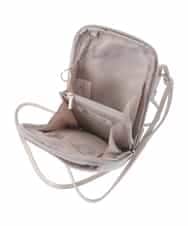 BPKGV30160 MK MICHEL KLEIN BAG(MK ミッシェルクラン バッグ) [軽量]牛革ウォレットショルダーバッグ ピンク