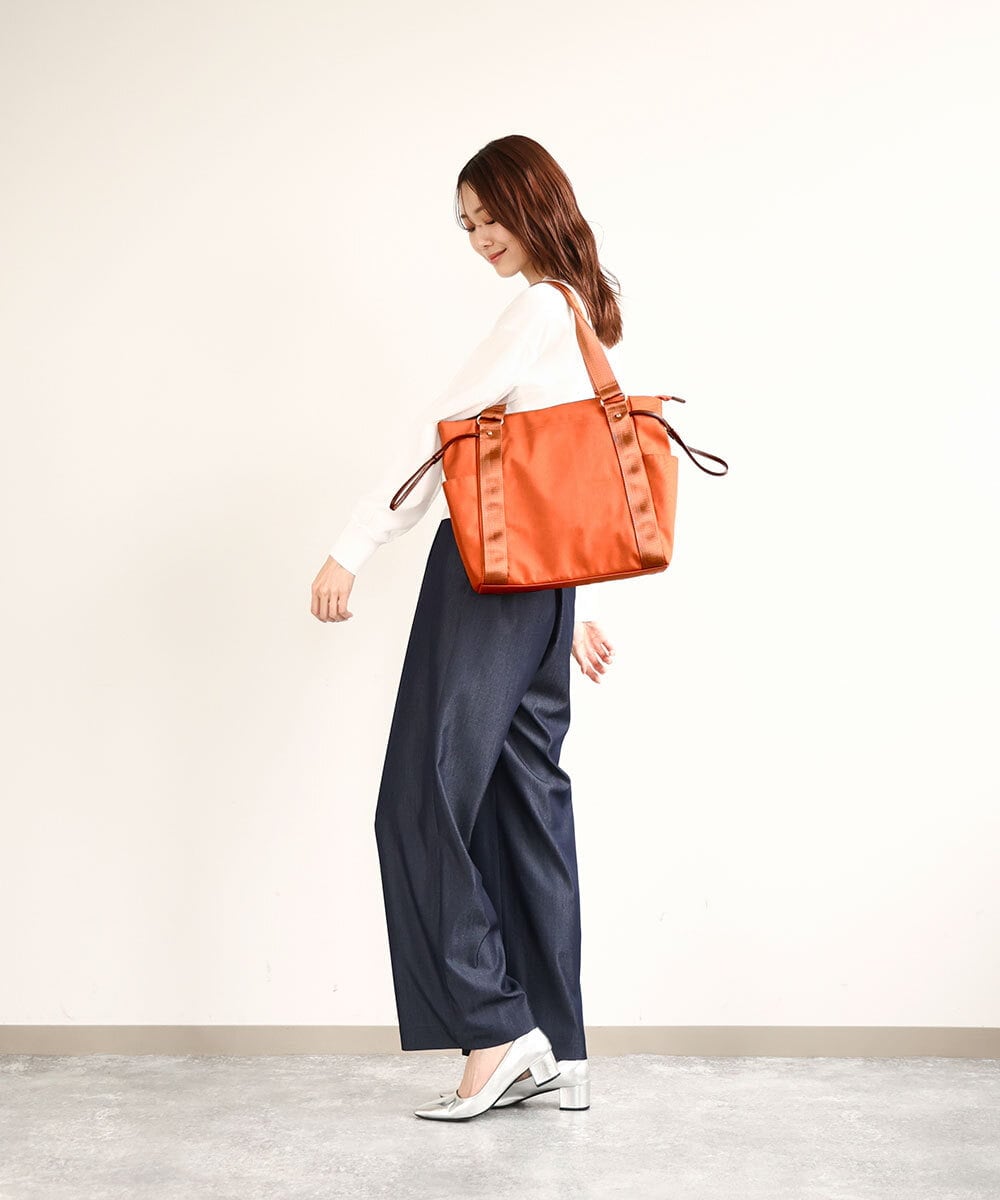 BPRAA03160 MK MICHEL KLEIN BAG(MK ミッシェルクラン バッグ) [2WAY]マルチトートバッグ オレンジ