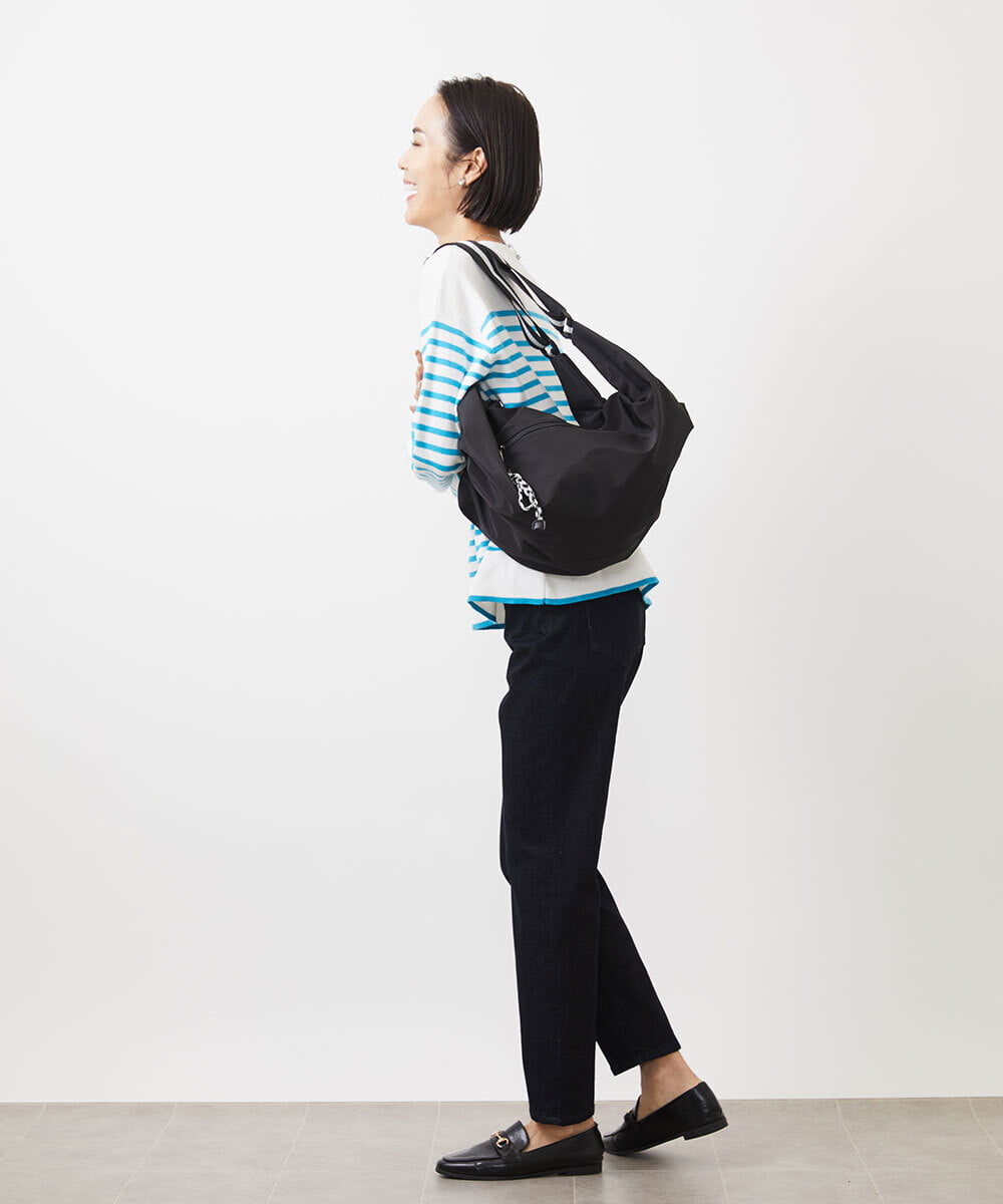 BPRAA07150 MK MICHEL KLEIN BAG(MK ミッシェルクラン バッグ) [2WAY/ポーチ付き]ダブルショルダーデザイントートバッグ ベージュ