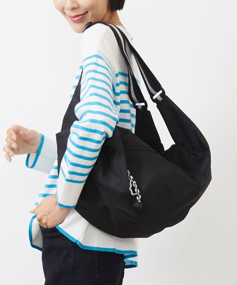 BPRAA07150 MK MICHEL KLEIN BAG(MK ミッシェルクラン バッグ) [2WAY/ポーチ付き]ダブルショルダーデザイントートバッグ ベージュ