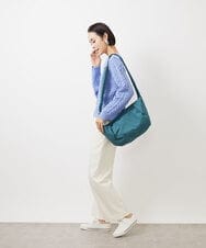 BPRAA12140 MK MICHEL KLEIN BAG(MK ミッシェルクラン バッグ) タック切り替えショルダーバッグ グリーン