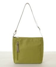 BPRAA21140 MK MICHEL KLEIN BAG(MK ミッシェルクラン バッグ) [撥水加工/軽量]ナイロンスクエアショルダーバッグ グリーン